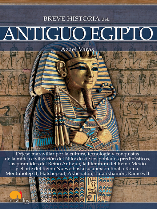 Cover image for Breve historia del antiguo Egipto